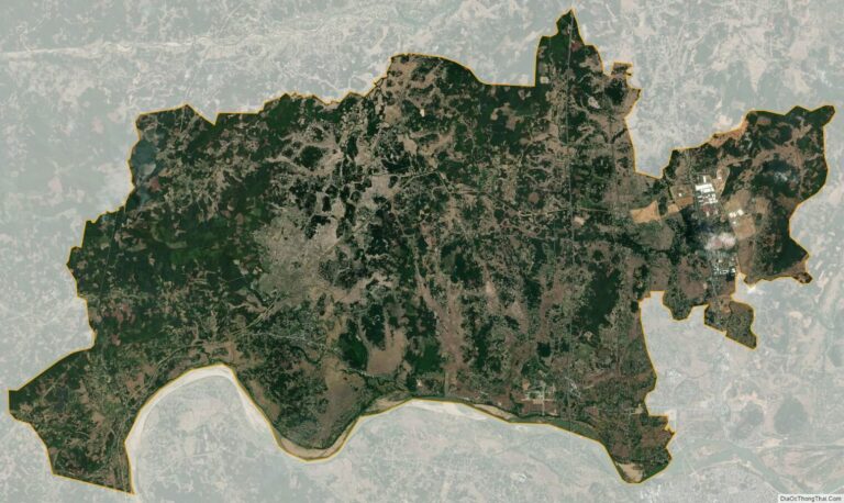 Bản đồ vệ tinh huyện Sơn Tịnh