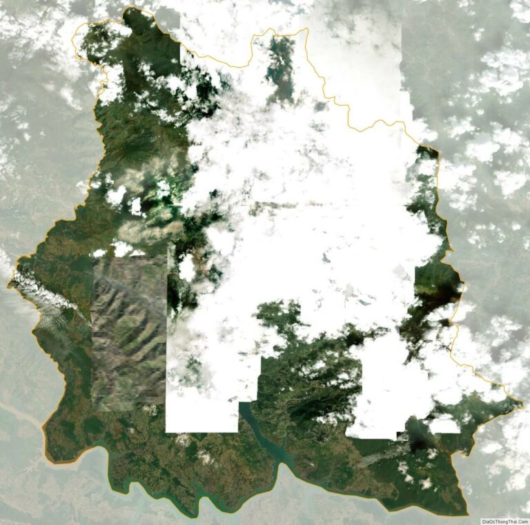 Phu Yen satellite map
