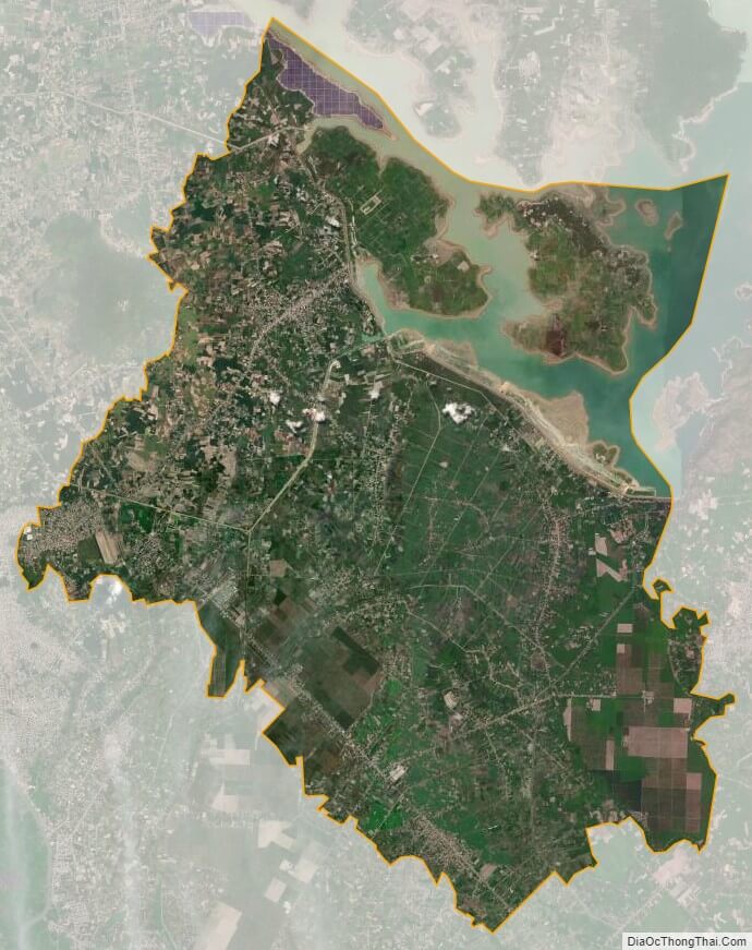 Duong Minh Chau satellite map