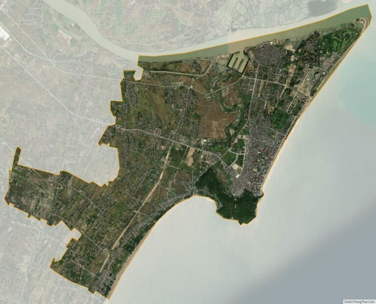 Bản đồ vệ tinh thành phố Sầm Sơn