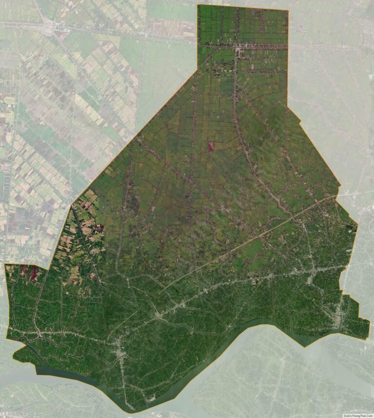 Cai Be satellite map