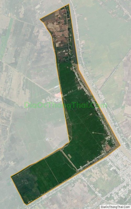 Bản đồ vệ tinh phường Vĩnh Nguơn, thành phố Châu Đốc