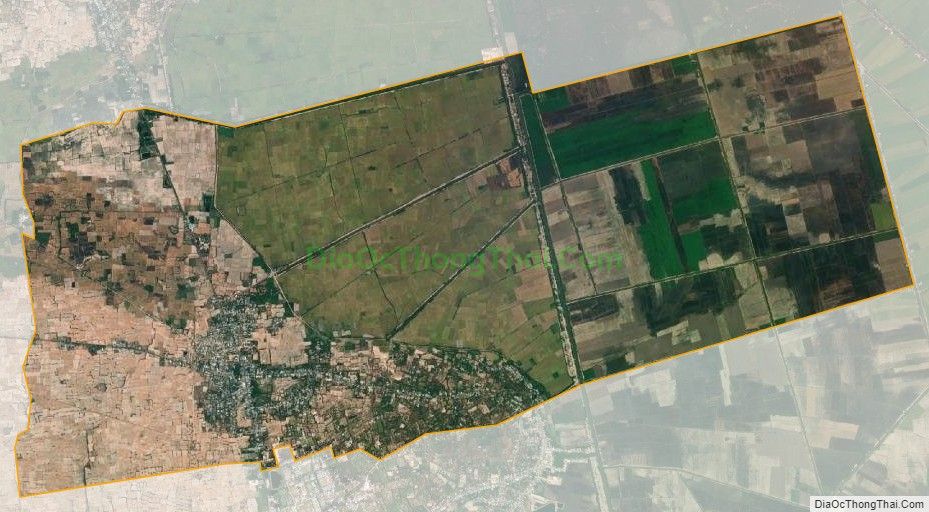 Bản đồ vệ tinh xã Vĩnh Trung, huyện Tịnh Biên
