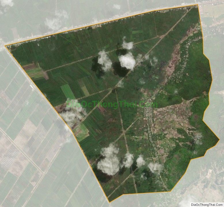 Bản đồ vệ tinh xã An Tức, huyện Tri Tôn