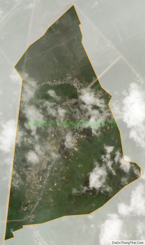 Bản đồ vệ tinh Thị trấn Ba Chúc, huyện Tri Tôn