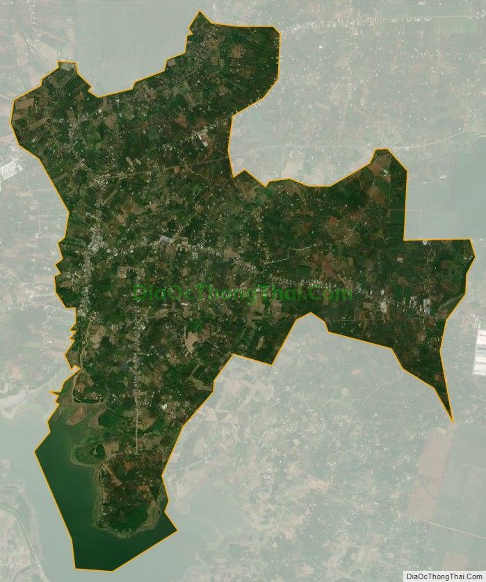 Bản đồ vệ tinh xã Láng Lớn, huyện Châu Đức