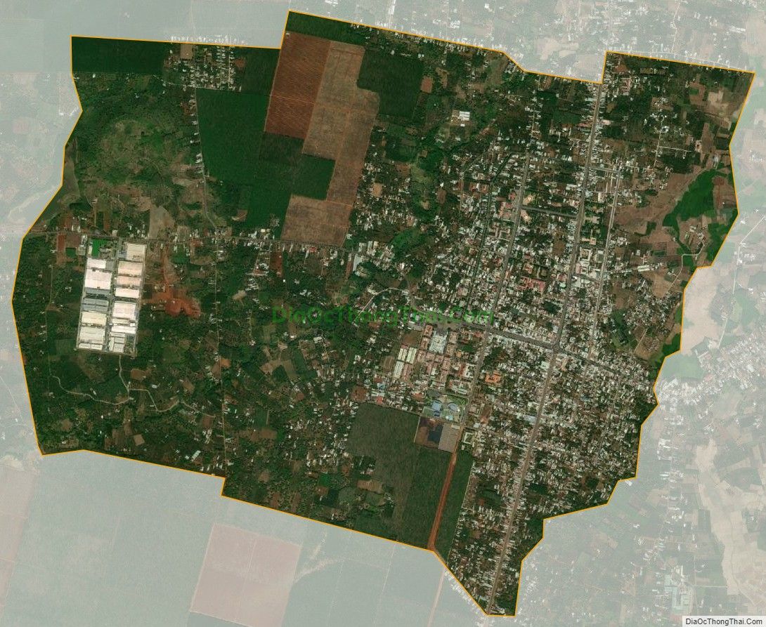 Bản đồ vệ tinh Thị trấn Ngãi Giao, huyện Châu Đức