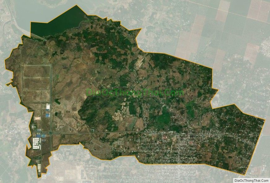 Bản đồ vệ tinh xã Suối Nghệ, huyện Châu Đức