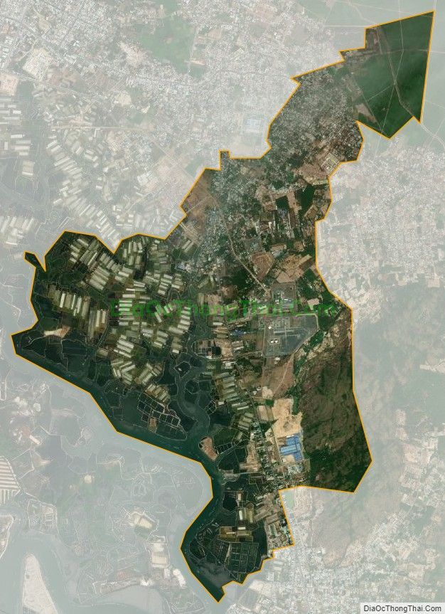 Bản đồ vệ tinh xã An Ngãi, huyện Long Điền