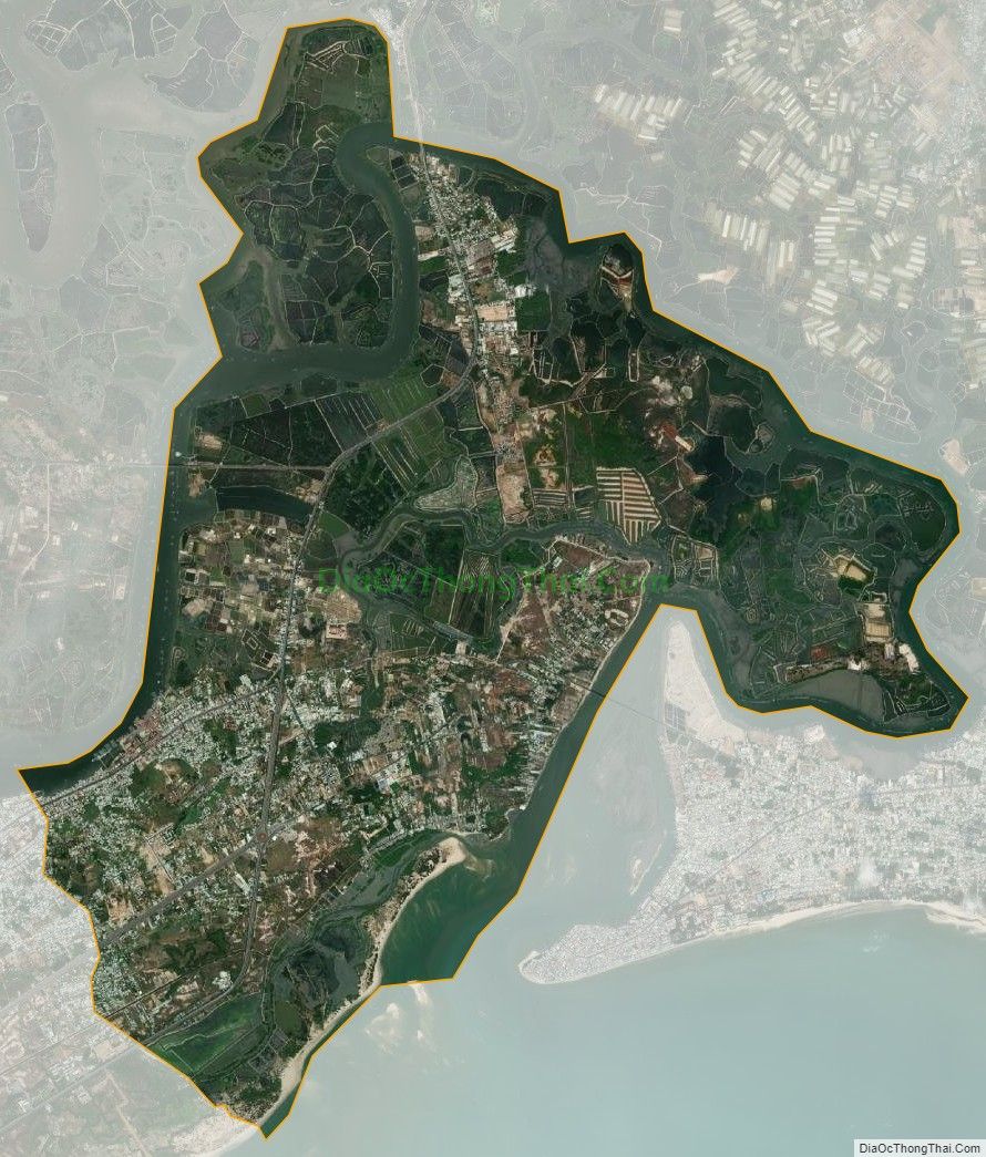 Bản đồ vệ tinh Phường 12, thành phố Vũng Tàu