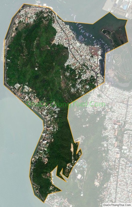 Bản đồ vệ tinh Phường 5, thành phố Vũng Tàu