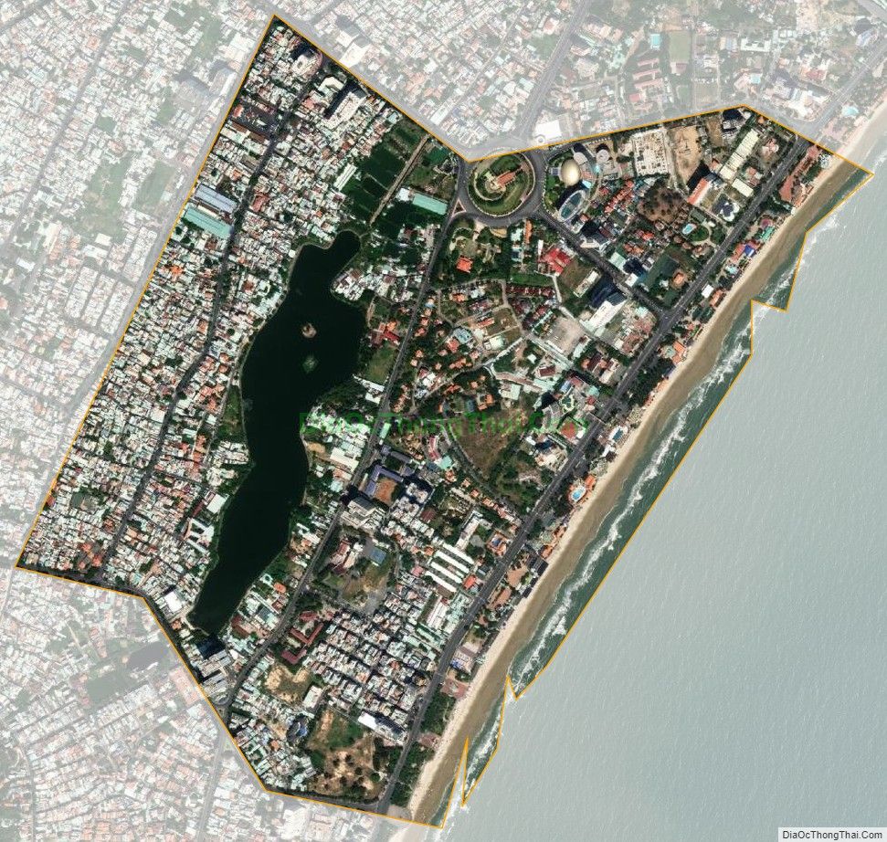 Bản đồ vệ tinh phường Thắng Tam, thành phố Vũng Tàu