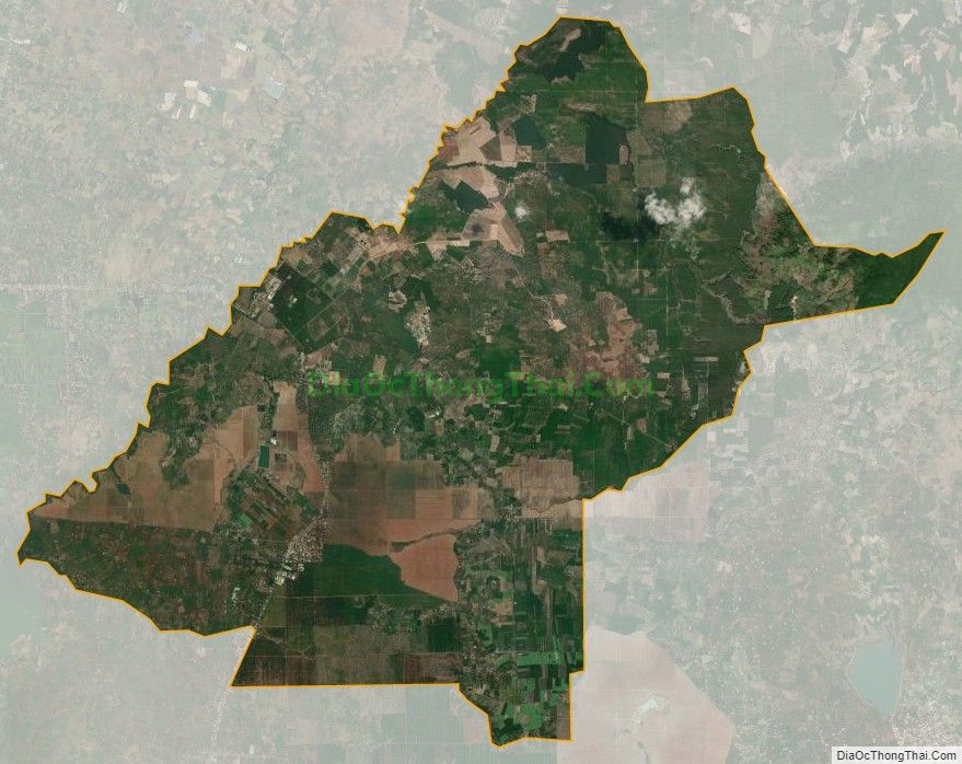 Bản đồ vệ tinh xã Tân Lâm, huyện Xuyên Mộc