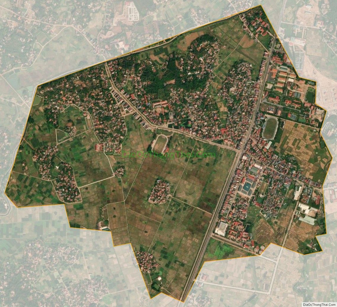 Bản đồ vệ tinh Thị trấn Vôi, huyện Lạng Giang