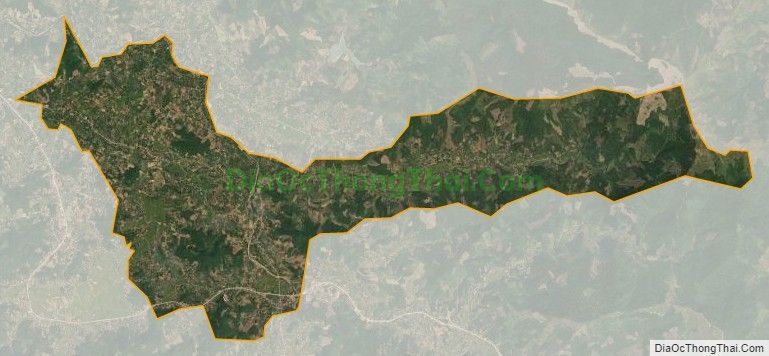 Bản đồ vệ tinh xã Bình Sơn, huyện Lục Nam