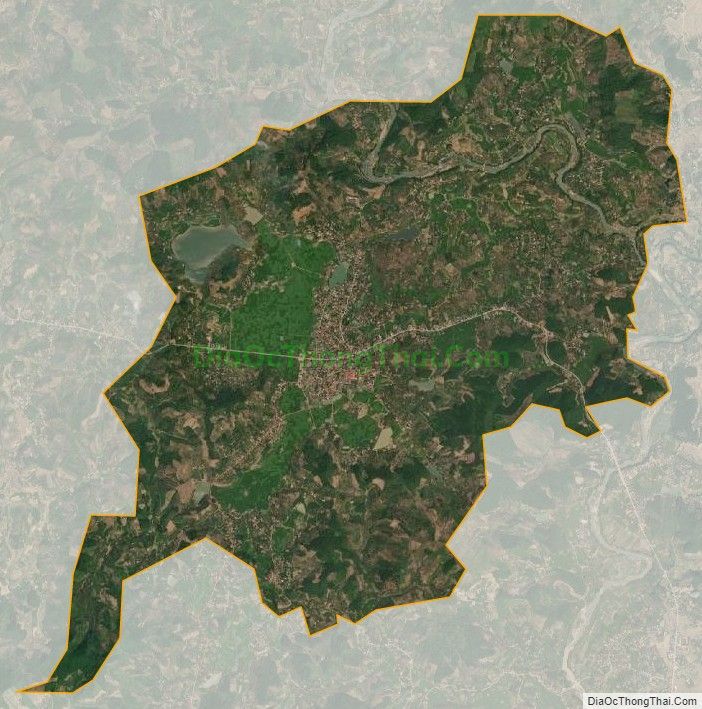 Bản đồ vệ tinh xã Biển Động, huyện Lục Ngạn