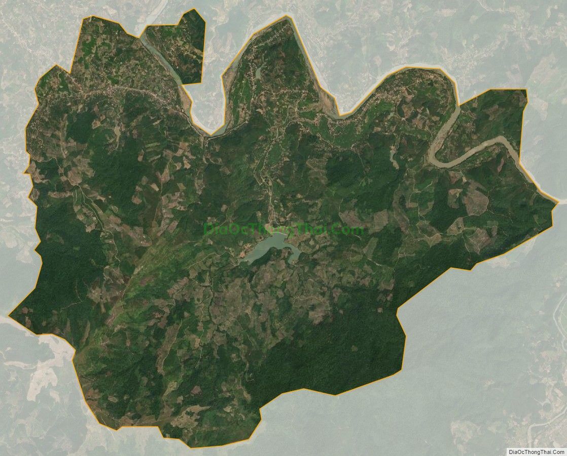 Bản đồ vệ tinh xã Đèo Gia, huyện Lục Ngạn