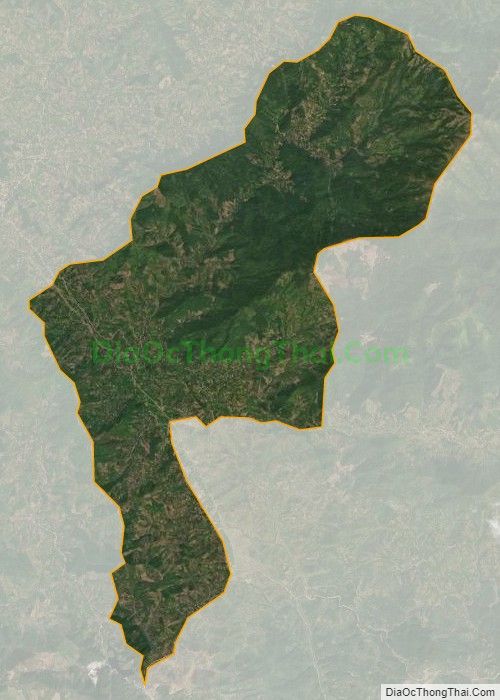 Bản đồ vệ tinh xã Phong Vân, huyện Lục Ngạn
