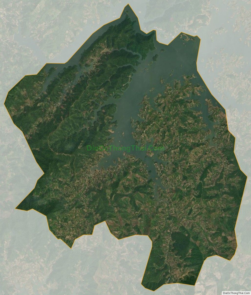 Bản đồ vệ tinh xã Sơn Hải, huyện Lục Ngạn