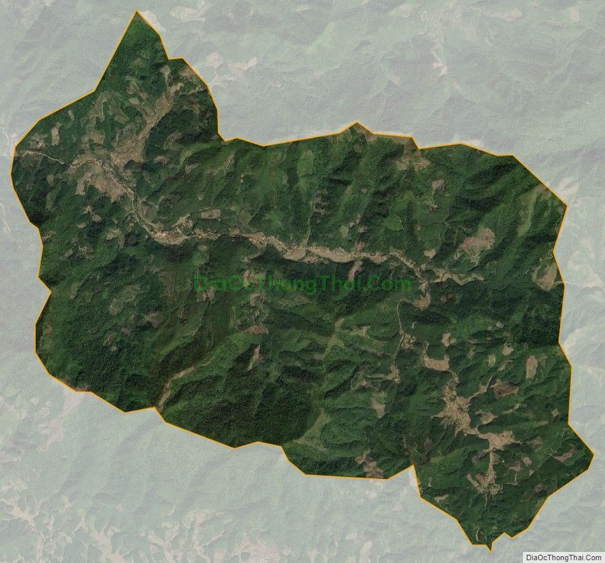 Bản đồ vệ tinh xã Bồng Am (cũ), huyện Sơn Động