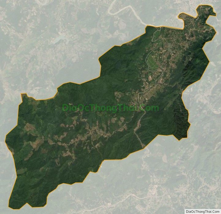Bản đồ vệ tinh xã Tuấn Đạo, huyện Sơn Động