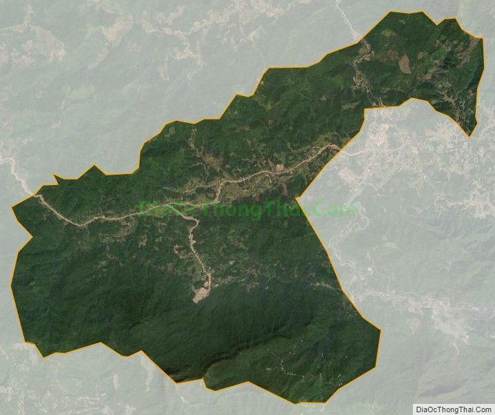 Bản đồ vệ tinh xã Tuấn Mậu (cũ), huyện Sơn Động