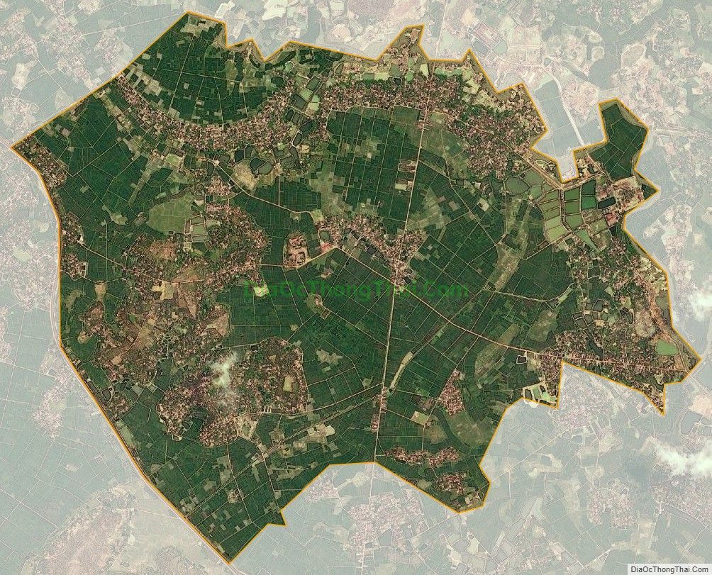 Bản đồ vệ tinh xã Ngọc Lý, huyện Tân Yên