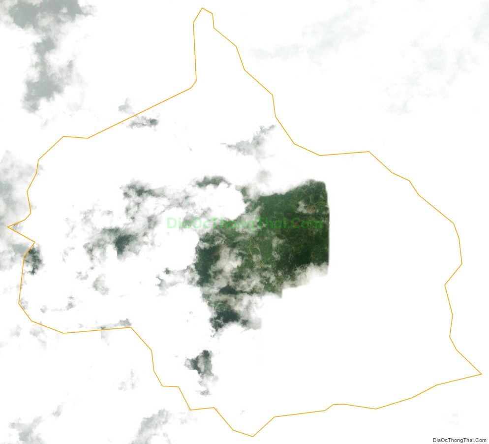 Bản đồ vệ tinh xã Hoàng Trĩ, huyện Ba Bể
