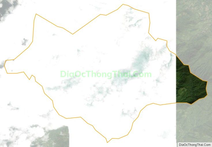 Bản đồ vệ tinh xã Quảng Khê, huyện Ba Bể