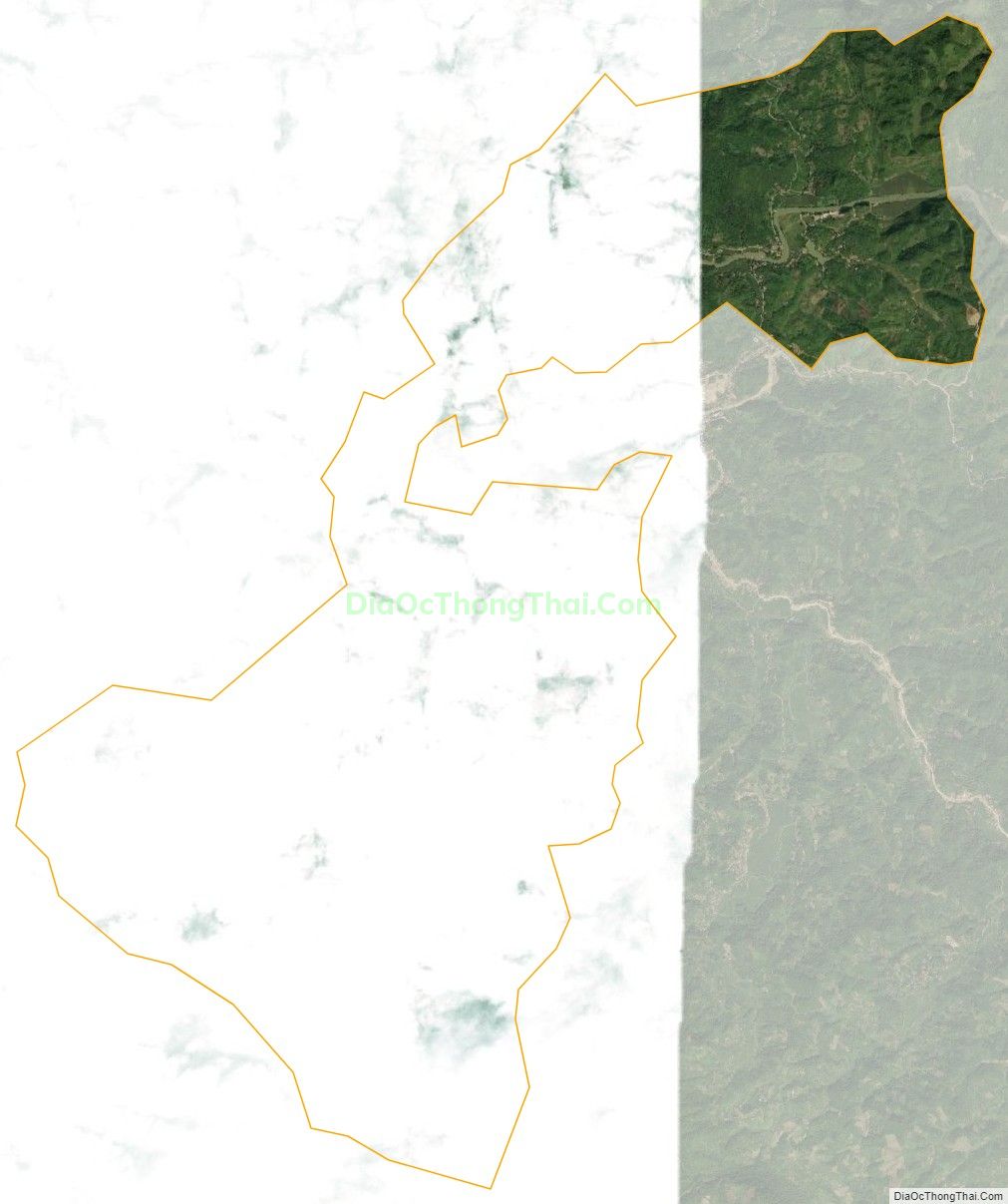 Bản đồ vệ tinh xã Thượng Giáo, huyện Ba Bể