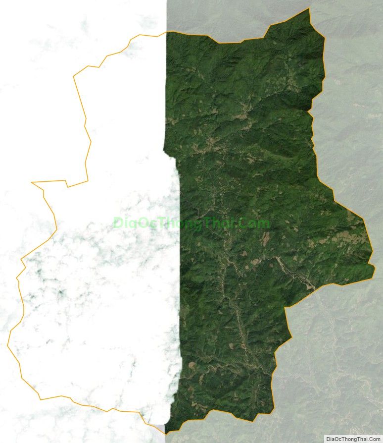 Bản đồ vệ tinh xã Đôn Phong, huyện Bạch Thông