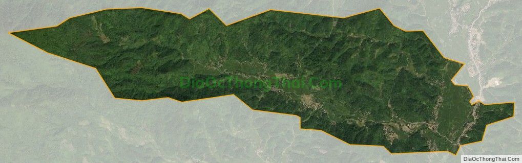 Bản đồ vệ tinh xã Tú Trĩ (cũ), huyện Bạch Thông