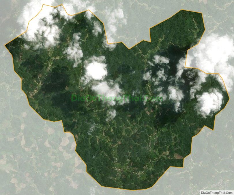 Bản đồ vệ tinh xã Phong Huân (cũ), huyện Chợ Đồn