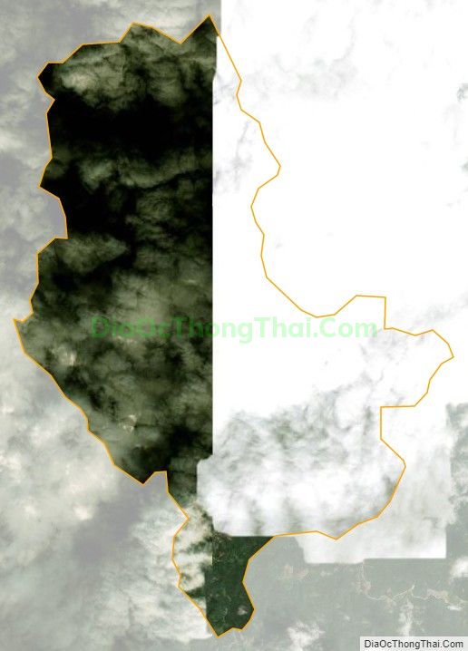 Bản đồ vệ tinh xã Yên Thịnh, huyện Chợ Đồn