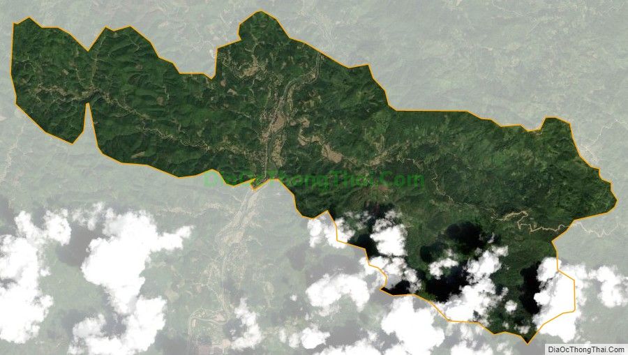 Bản đồ vệ tinh xã Nông Hạ, huyện Chợ Mới
