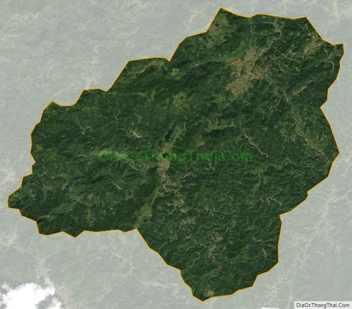 Bản đồ vệ tinh xã Đổng Xá, huyện Na Rì