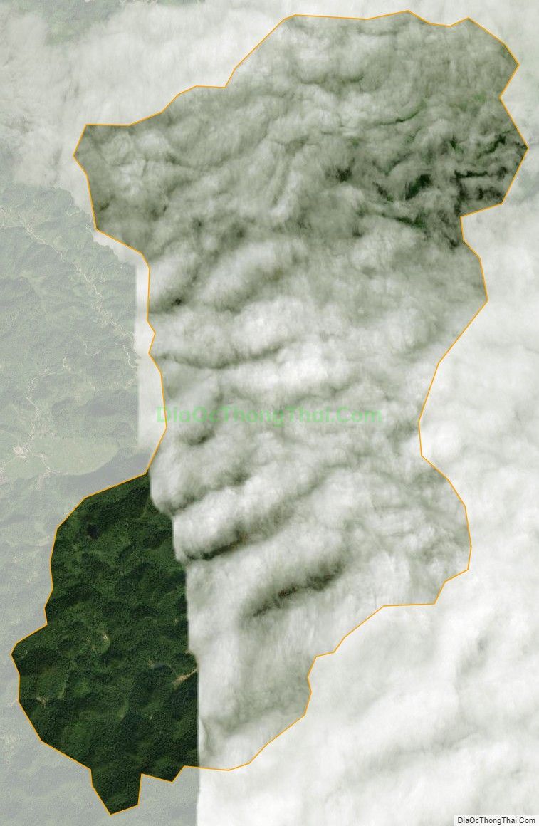 Bản đồ vệ tinh xã Lương Thượng, huyện Na Rì