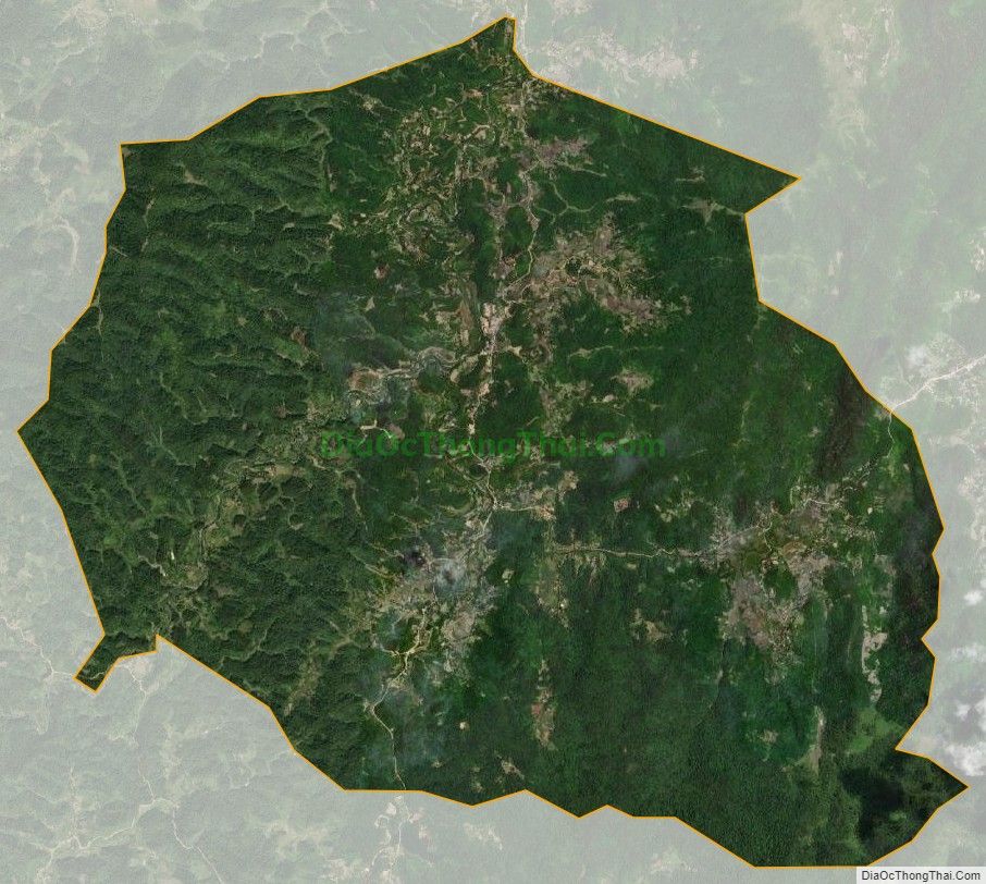 Bản đồ vệ tinh xã Xuân Dương, huyện Na Rì