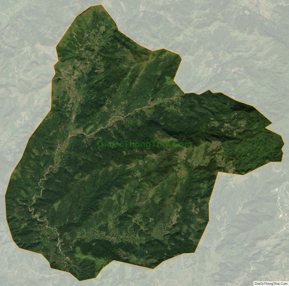 Bản đồ vệ tinh xã Trung Hòa, huyện Ngân Sơn