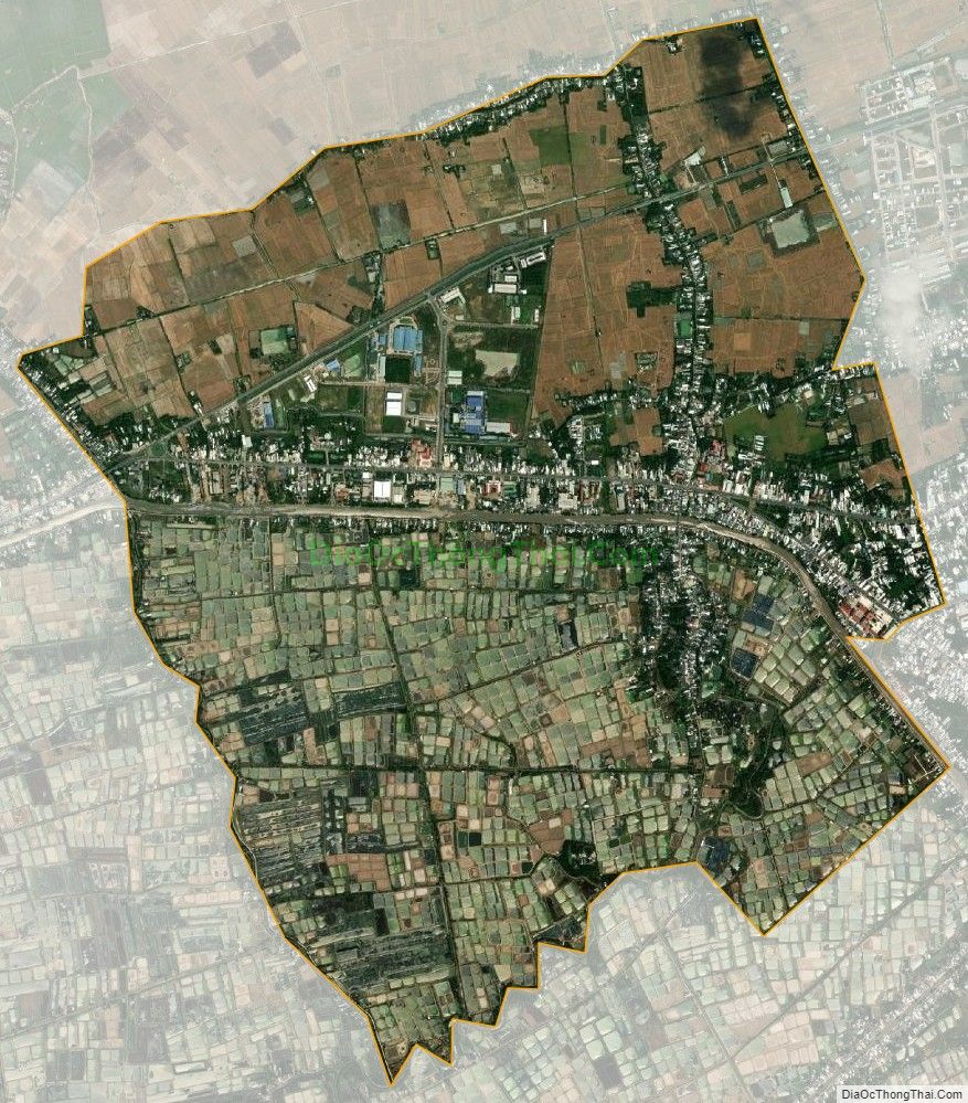Bản đồ vệ tinh Phường 8, thành phố Bạc Liêu