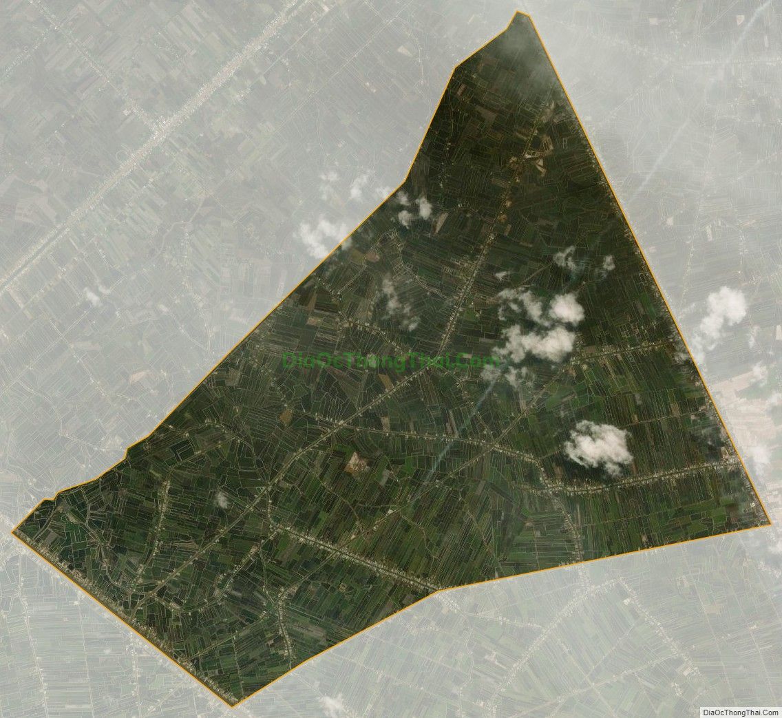 Bản đồ vệ tinh xã Phong Thạnh, thị xã Giá Rai
