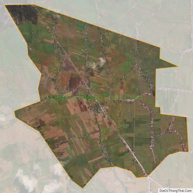 Bản đồ vệ tinh xã Phong Thạnh Đông, thị xã Giá Rai
