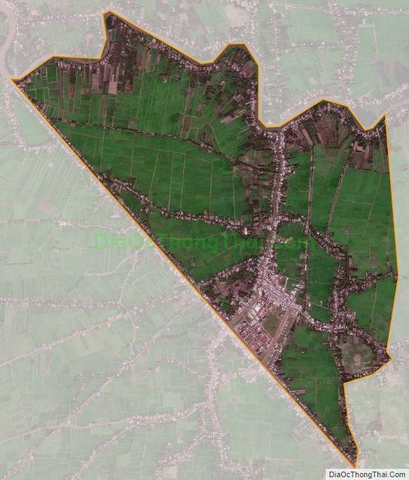 Bản đồ vệ tinh Thị trấn Ngan Dừa, huyện Hồng Dân