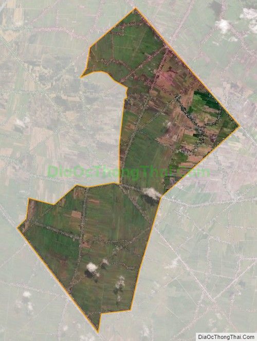Bản đồ vệ tinh xã Hưng Phú, huyện Phước Long