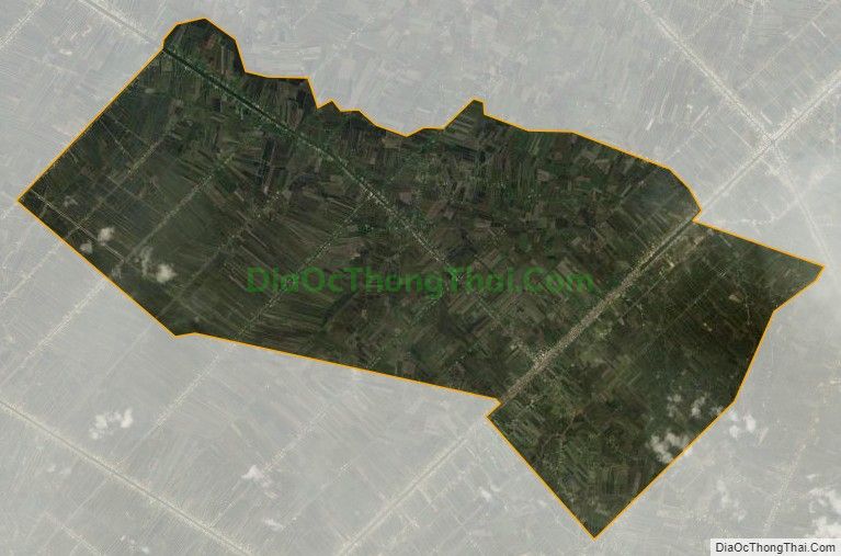 Bản đồ vệ tinh xã Phong Thạnh Tây A, huyện Phước Long