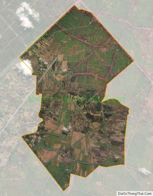 Bản đồ vệ tinh xã Vĩnh Phú Đông, huyện Phước Long
