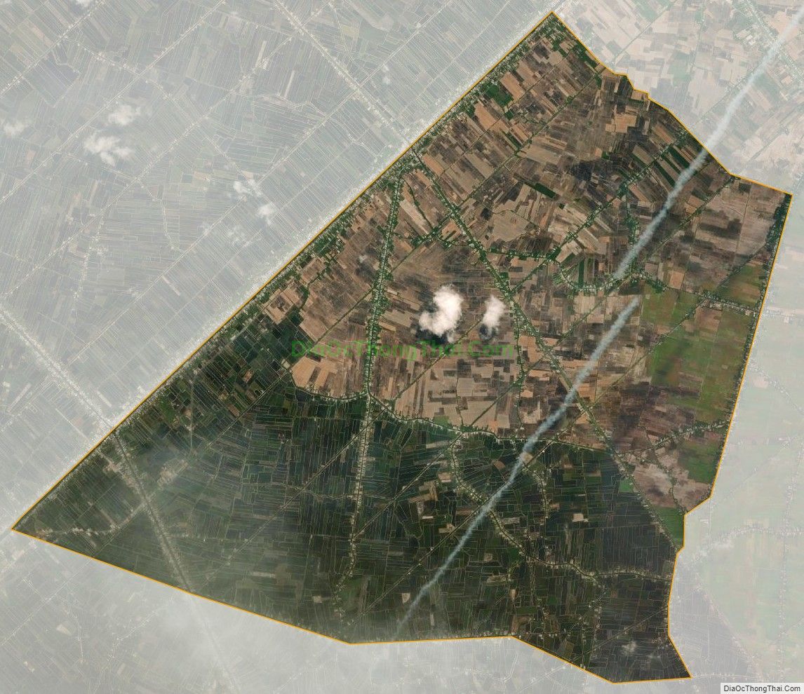 Bản đồ vệ tinh xã Vĩnh Phú Tây, huyện Phước Long
