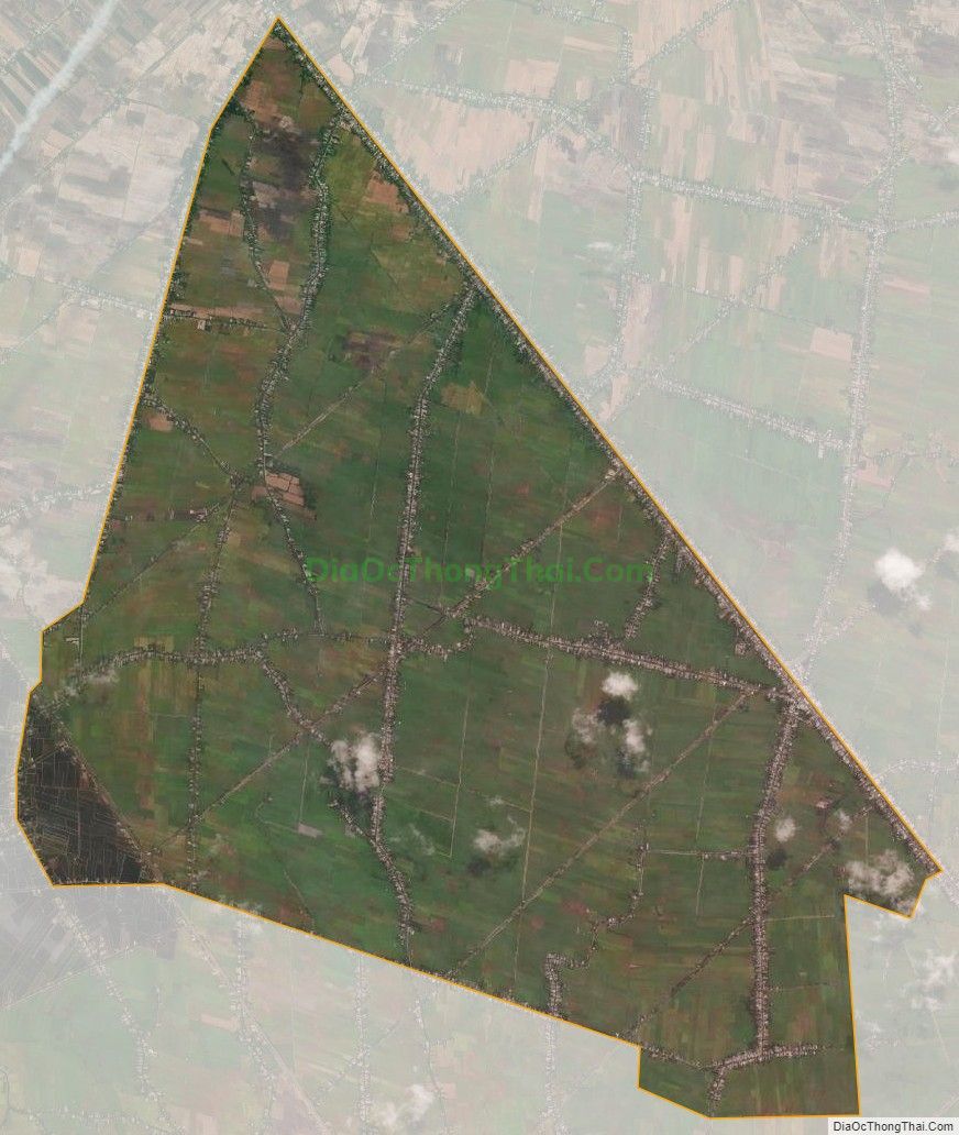 Bản đồ vệ tinh xã Vĩnh Thanh, huyện Phước Long