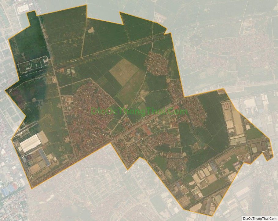 Bản đồ vệ tinh phường Đồng Nguyên, thành phố Từ Sơn