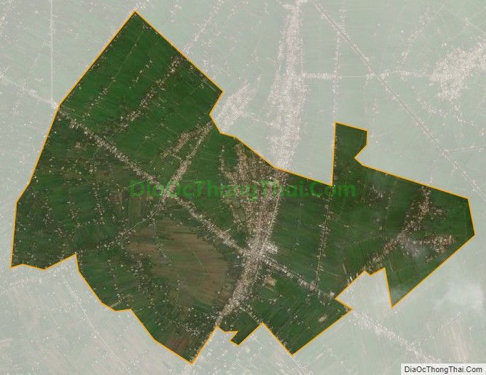 Bản đồ vệ tinh xã An Ngãi Trung, huyện Ba Tri